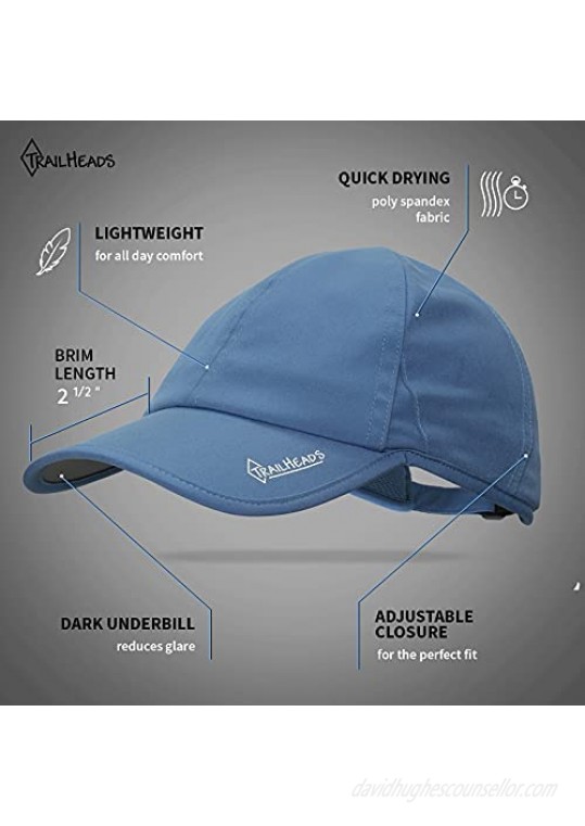 TrailHeads Women's Running Hat with UV Protection | UPF 50 Hats | Summer Hats for Women | Outdoor Hats