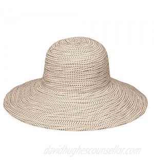 Wallaroo Hat Company Women’s Scrunchie Sun Hat – UPF 50+  Ultra-Light  Wide Brim  Floppy  Packable