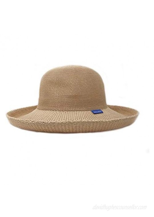 Wallaroo Hat Company Women’s Victoria Sun Hat – Ultra Lightweight Packable Broad Brim Modern Style Designed in Australia
