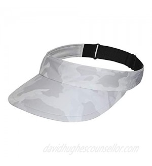 Adjustable Sun Visor Hats with Wide Brim Sweatband for Women Golf Tennis Sport