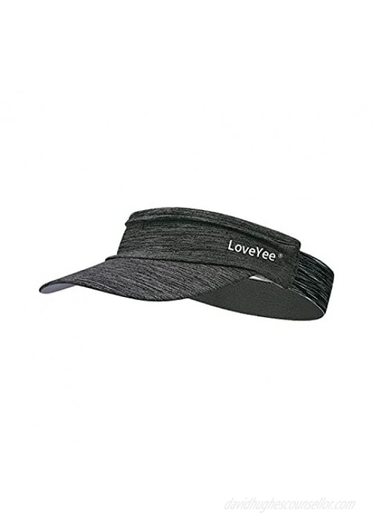 LoveYee Sports Sun Visor Hat and Cooling Arm Sleeves for Women and Men