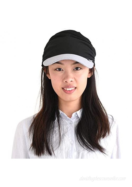 Sports Sun Visor Hat - SPF UV Block Japanese Peak Cap Mens Womens Running Visor