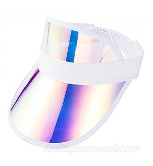 Sun Visor Hat Women Men Girls Adjustable Sport Beach Headwear Outdoor UV Protection Sunhat Transparent Clear Cap