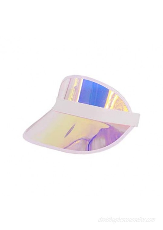 Surkat Sun Visors Plastics Multicolored UV Protection Hat Cap Headwear for Golf Tennis Cycle