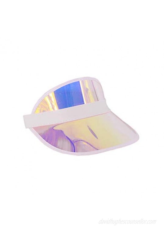 Surkat Sun Visors Plastics Multicolored UV Protection Hat Cap Headwear for Golf Tennis Cycle