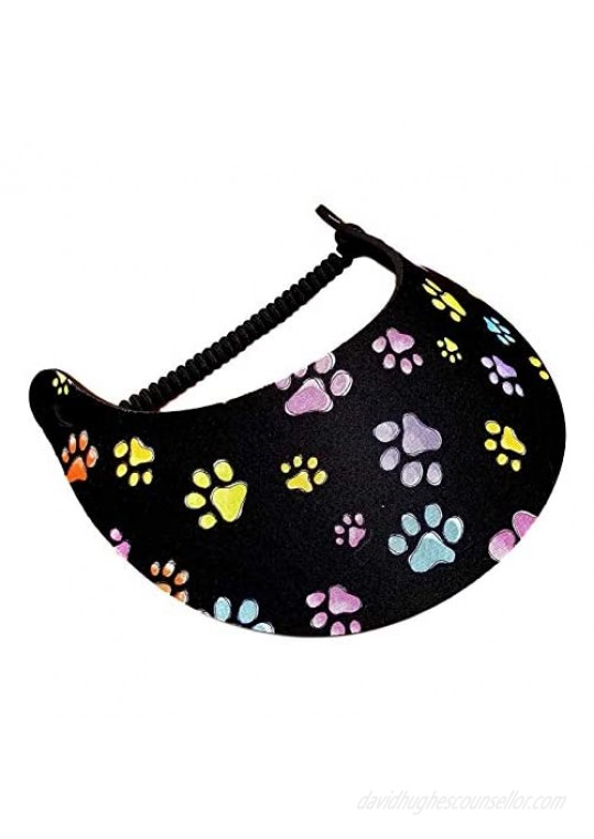 The Incredible Sunvisor Available in Beautiful Patterns Perfect for Summer! Made in The USA!