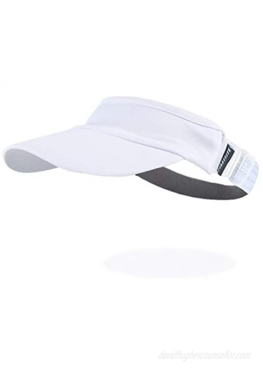 Women Sun Sport Visor Caps for Running  Tennis  Golf - Adjustable & Packable