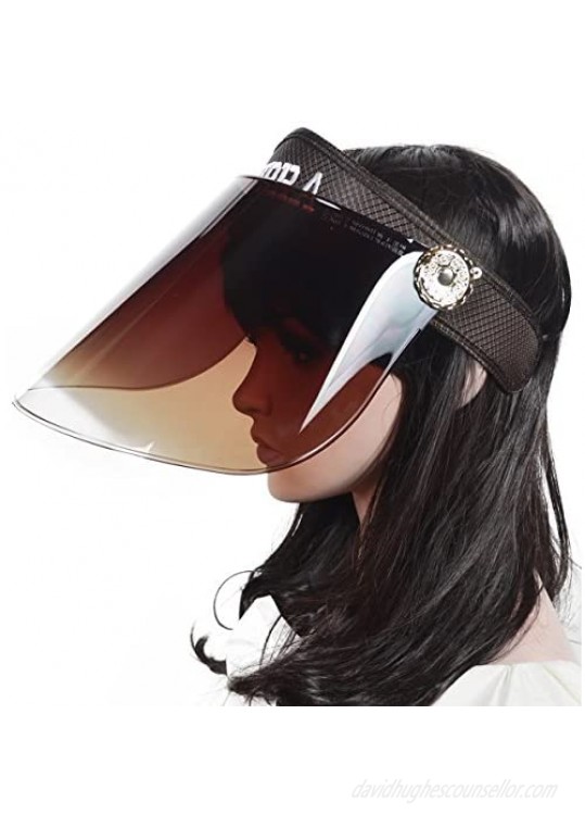 Women UV Solar Protection Hat Headband Sun Visor Summer Anti-UV Cap
