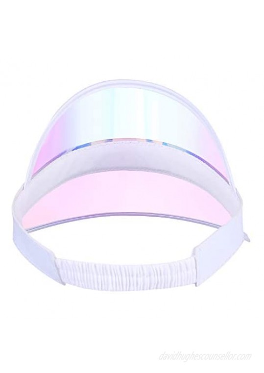 YCMI Outdoor Visor Hat PVC Protection Wide Brim for Summer