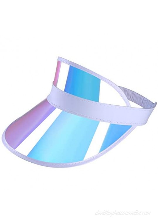 YCMI Outdoor Visor Hat PVC Protection Wide Brim for Summer
