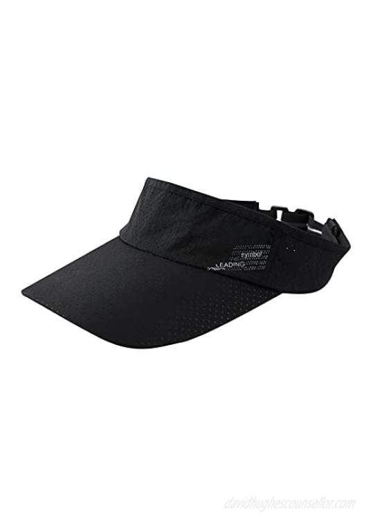 YIWINIAID Sun Visor Sports Sun Hats Visors for Men One Size Visors for Women Adjustable Sun Cap for Indoor Outdoor.
