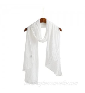 Cotton Feel Scarf Shawl Wrap Soft Lightweight Scarves And Wraps For Men And Women.