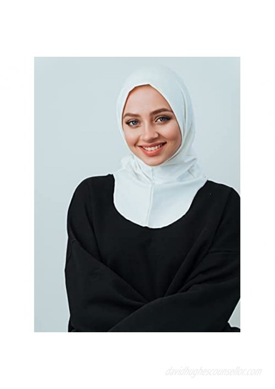 Cotton head scarf instant hijab one piece ready to wear muslim accessories for women