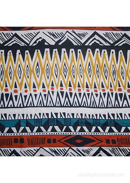 Evolve Wrap Scarf - Tribal Print MULTI-COLORED