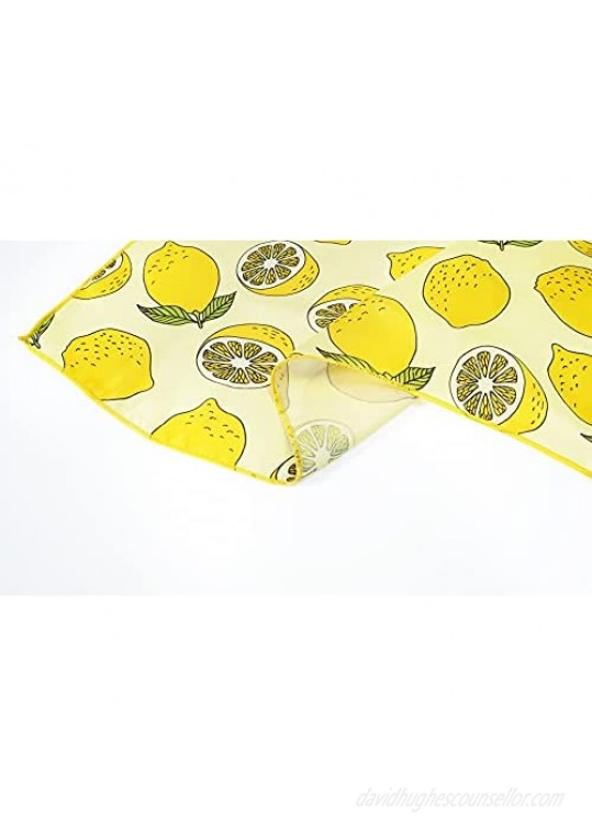 GERINLY Cute Bandana for Women Fruits Printed Square Hair Scarf Headband Summer Accessories