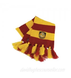 Harry Potter Hogwarts House Knit Scarf for Adults and Kids Red