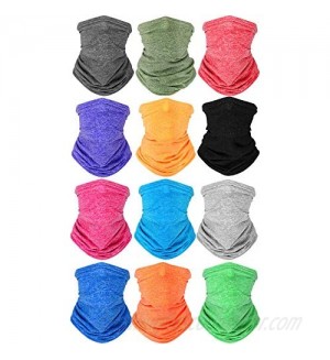 Kids Neck Gaiters UV Protection Bandana Balaclavas Face Cover Scarf for Outdoors Sports Favors