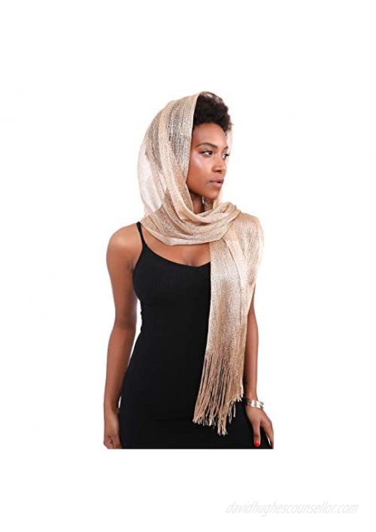 MissShorthair Women's Sparkle Shawls and Wraps for Party Dresses
