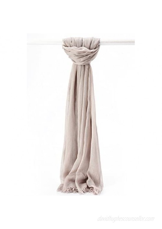 Premium Women Extreme Soft Scarf Wrap Shawl For Any Season Super Size Rich Color Choice
