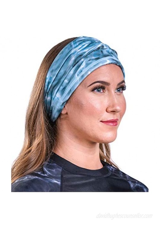 Aqua Design Adjustable Drawstring Neck Gaiter Face Mask All-Season Cover Women