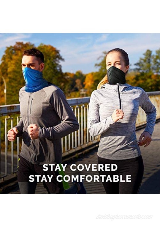 Back Bay Cooling Summer Neck Gaiter with UPF30 UV Sun Protection Breathable Workout Gator Face Mask