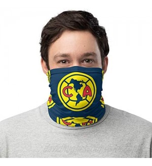 Club AMERICA Face Cover Futbol Mexico Neck Gaiter Shield Bandana UV Protection Motorcycle Cycling Riding Running Headbands