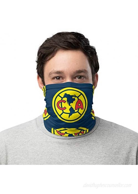 Club AMERICA Face Cover Futbol Mexico Neck Gaiter Shield Bandana UV Protection Motorcycle Cycling Riding Running Headbands