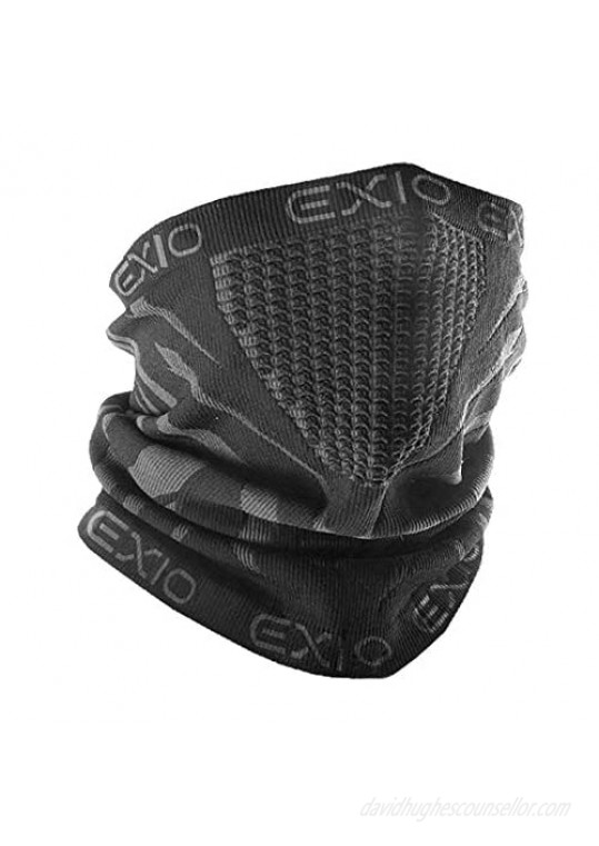 EXIO Winter Neck Warmer Gaiter/Balaclava (1Pack or 2Pack) - Windproof Face Mask for Ski  Snowboard