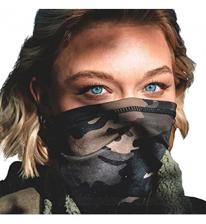 Johan & John Breathable Face Mask Neck Gaiter – Camo Gaiter Mask for Men & Women w/a Secure  Comfortable Fit for Sports & Everyday Wear – Face Mask Washable 100% Polyester