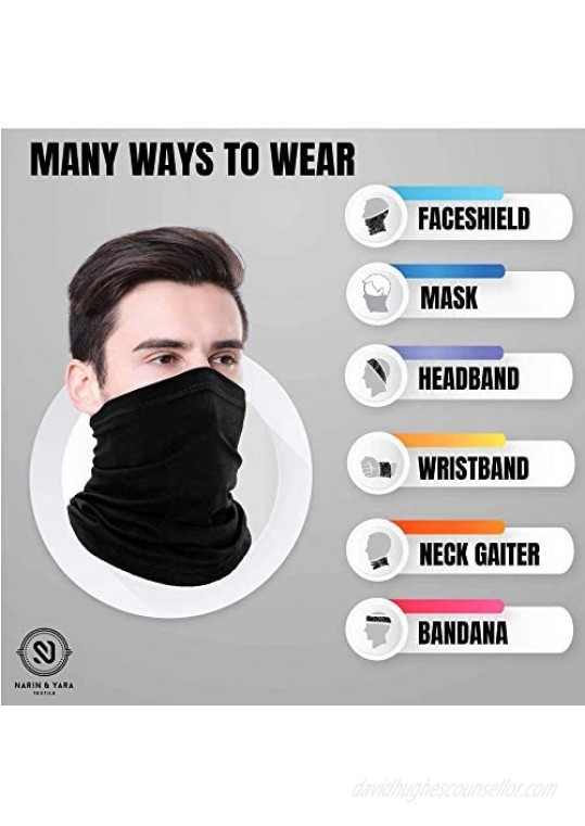 Narin & Yara Neck Gaiter – Face Cover Mask –Bandana Face Mask-Protection Cover Balaclava Scarf Shield- Eagle Face Cover