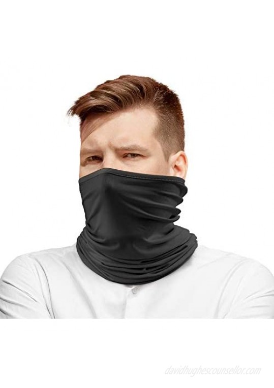 Neck Gaiter Face Scarf Mask-Dust Sun Protection Cool Lightweight Windproof Breathable Fishing Hiking Running Cycling