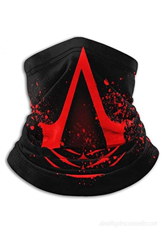 Tilliee Assassin's Creed Microfiber Neck Warmer Scarf Gaiter Headwear Face
