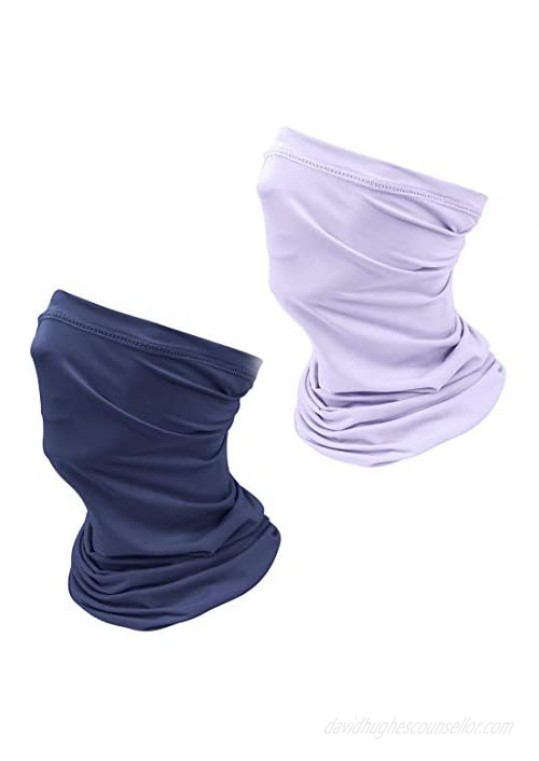 UV Protection Face Cover Mask Cooling Touch Neck Gaiter Windproof Scarf Cool Bandana Balaclava Breathable Headwear Headband