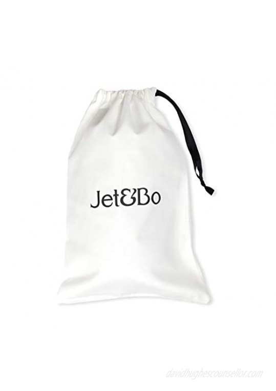 Jet&Bo 100% Pure Cashmere Lightweight Travel Wrap & Scarf Beige Storage Bag + Gift Box