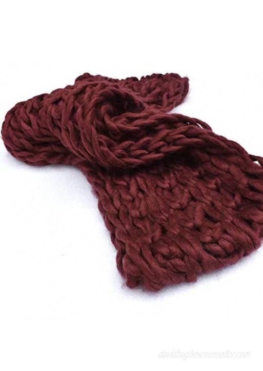Leto Collection Soft Woven Stylish Cold Weather Warm Chunky Thick Knit Infinity Loop Scarf