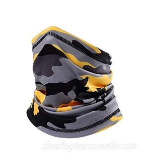 Multifunctional bib face mask scarf winter cold protection and sunscreen unisex mask with ear hook