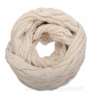 NEOSAN Womens Thick Ribbed Knit Winter Infinity Circle Loop Scarf