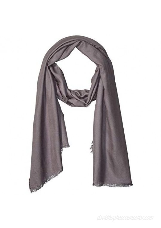 The Drop Women's Jessie Fringed Super-Soft Rectangle Scarf