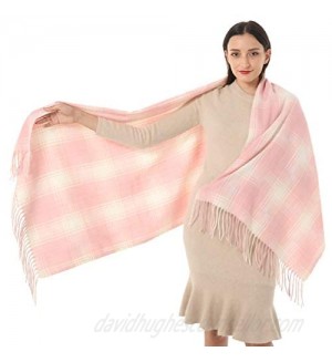 Womens Soft Cashmere Acrylic Shawl Scarf Large Pashmina Wrap Stole Gift Idea