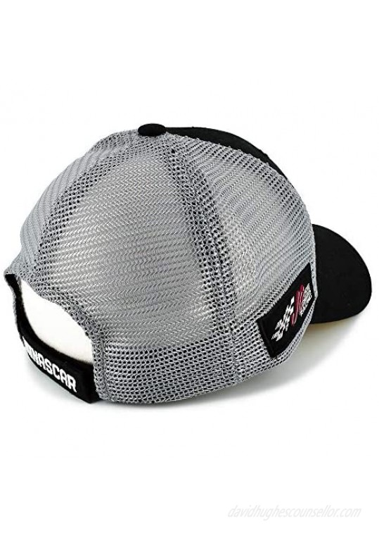 Checkered Flag Kyle Busch Sponsor #18 Team Hat Black Gray