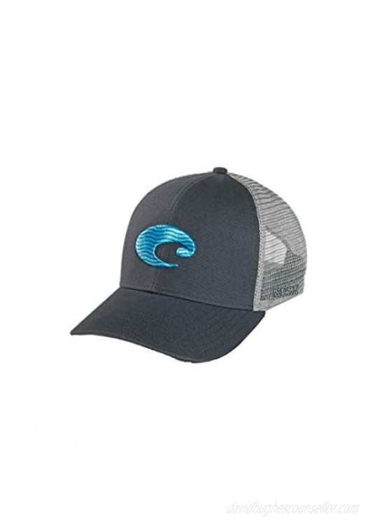 Costa Del Mar - Wave Logo Trucker Hat - Grey
