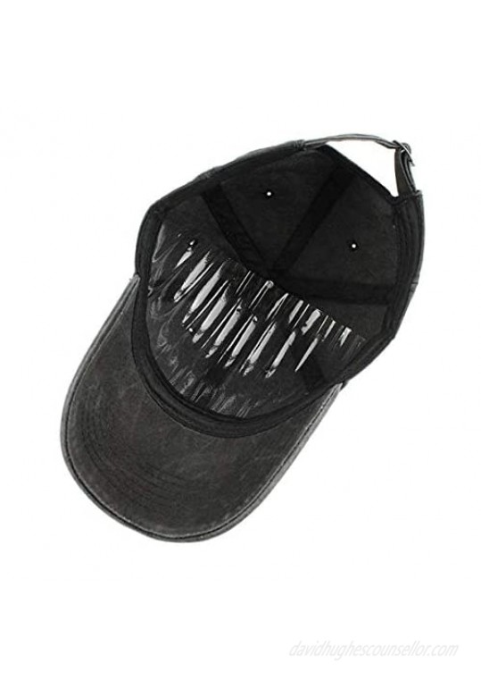 Cowboy Bebop Hat Adult Adjustable Cross-Country Fashion Washed Denim Hats for Outdoor