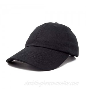 DALIX Baseball Cap Dad Hat Plain Men Women Cotton Adjustable Blank Unstructured Soft