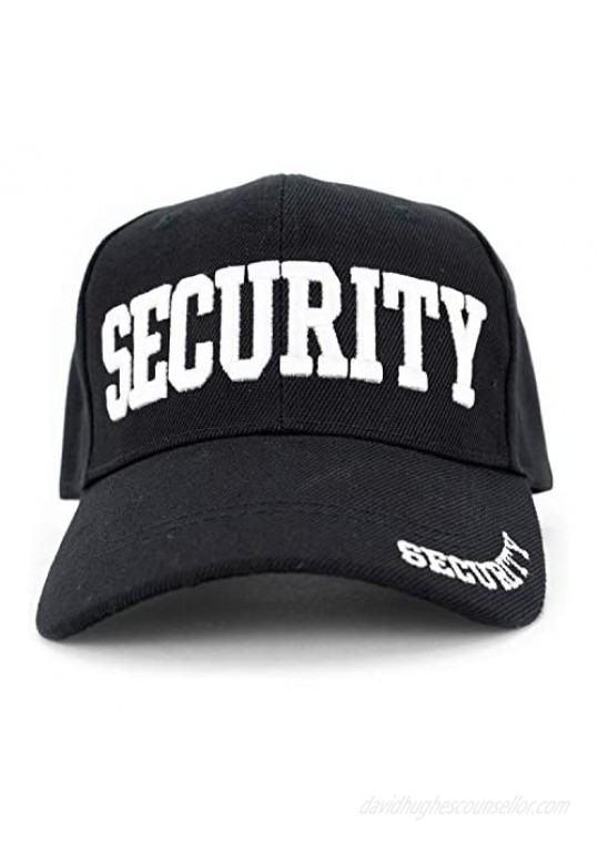 First Class Security Cap with ID On Front Peak and Back