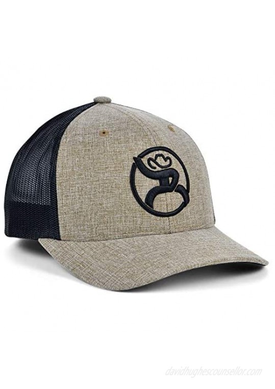 HOOey Strap Roughy 6-Panel Adjustable Trucker Hat w/Logo