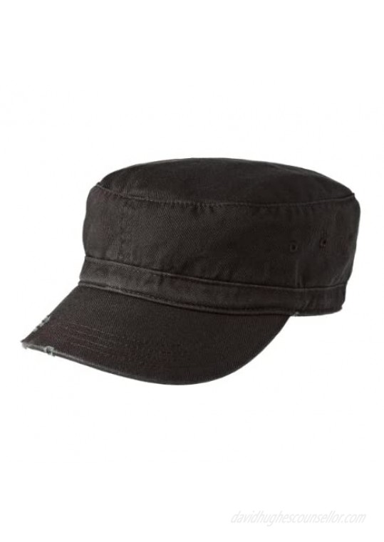 Joe's USA Military Style Distressed Washed Cotton Cadet Army Caps