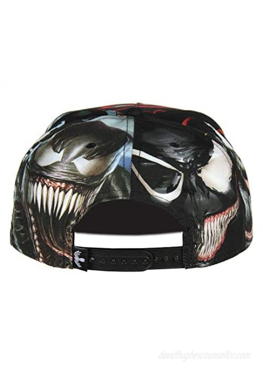 Marvel Comics Venom Sublimated All Over Print Snapback Hat