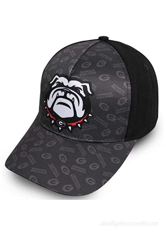 Men/Women Black Bulldogs Baseball Cap Classic Trucker Hat Adjustable Snapback
