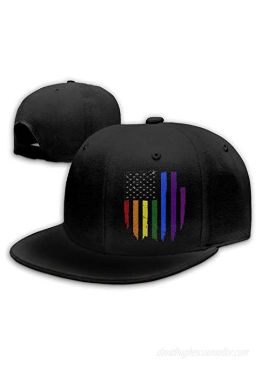 Negi Snapback Hat Flat Bill Hats Adjustable Black Baseball Cap for Men Women Trucker Dad caps