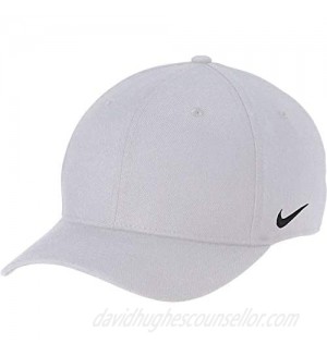 Nike Dri-FIT Swoosh Flex Cap (White  Medium/Large)